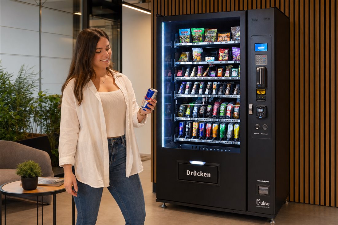Snackautomat am Standort